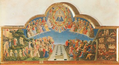 Le Jugement Dernier, retable de Santa Maria degli Angioli, vers 1431 - Fra Angelico